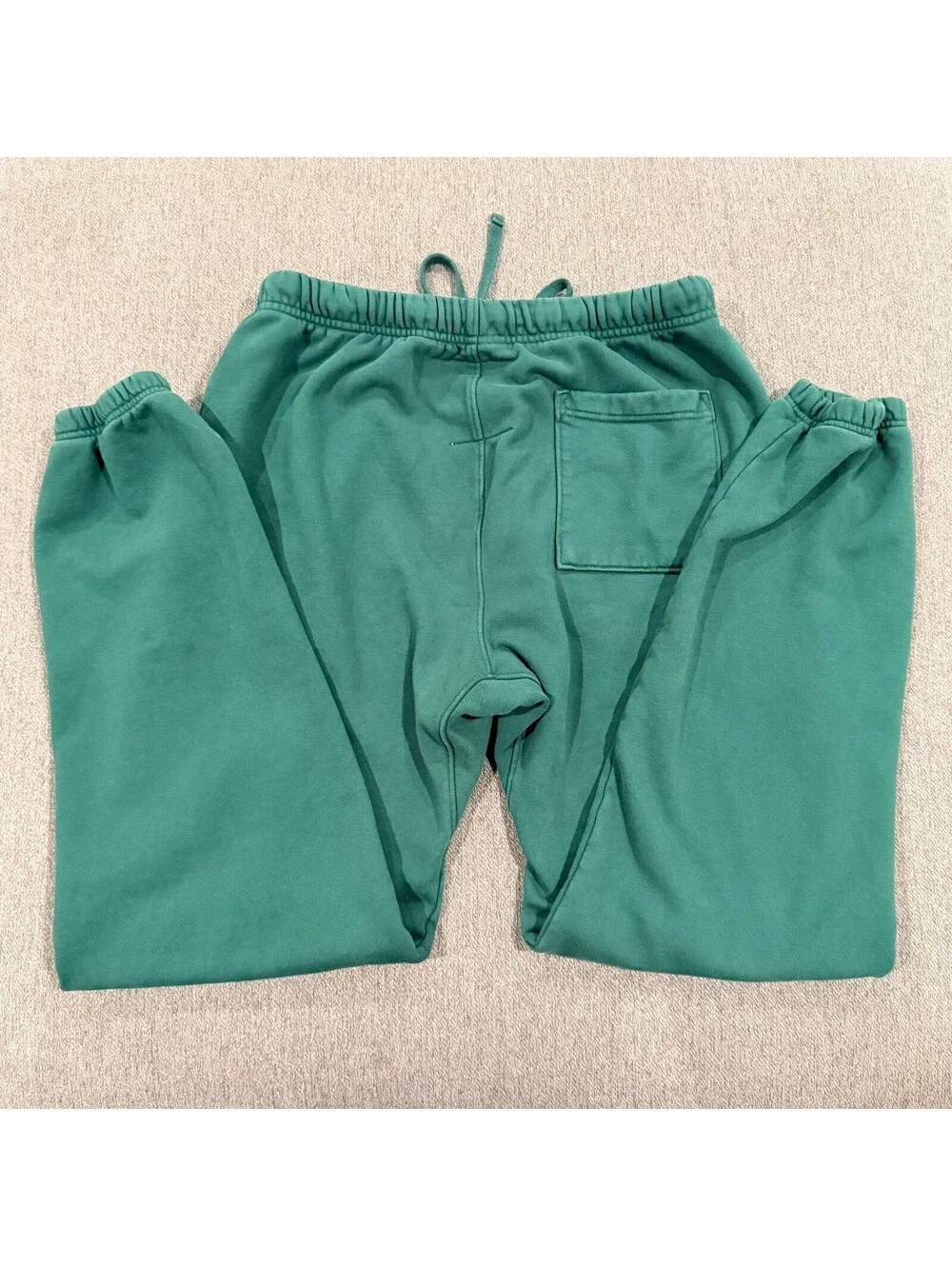 Icy Saweetie Rich With No Day Job Sweatpants Mens L Green Joggers USA Cotton